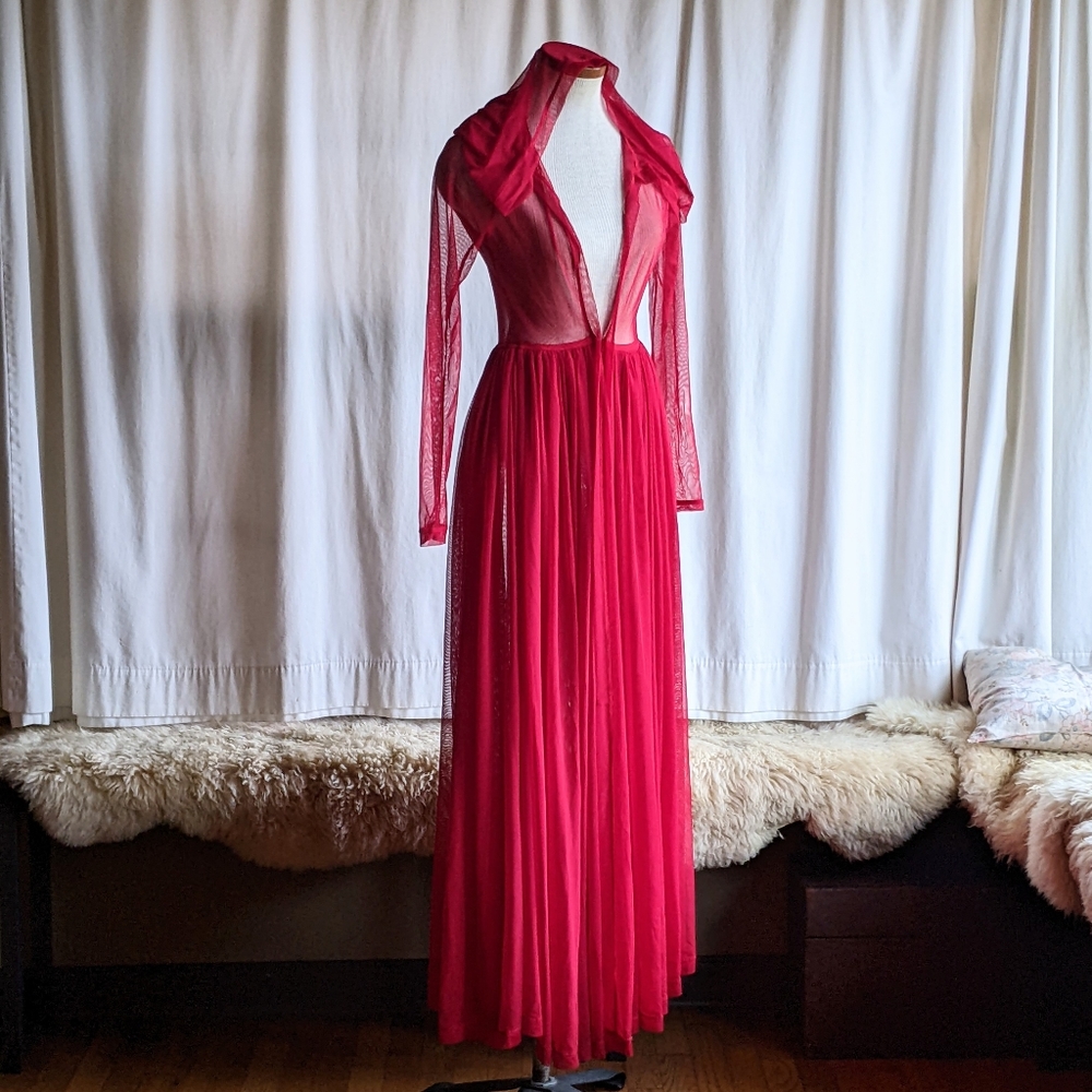 ❤️ OOAK mesh red robe